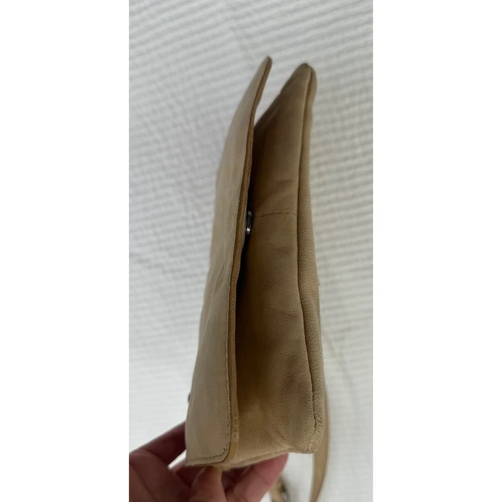 Lucky Brand‎ Western Style Convertible Crossbody Leather Wallet Bag Purse